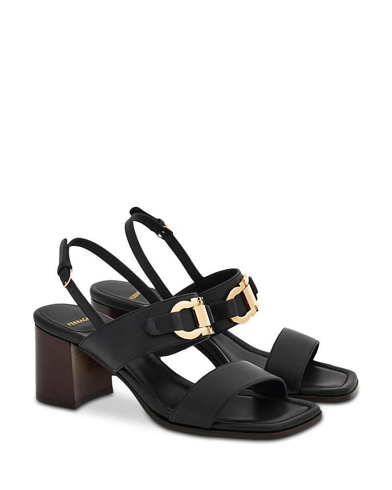 FERRAGAMO Lou Gancio Slingback Sandal Product Image