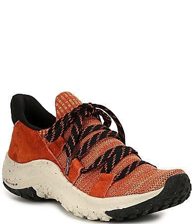 HOLO Footwear Womens Maverick Knit Lace Up Sneakers Product Image