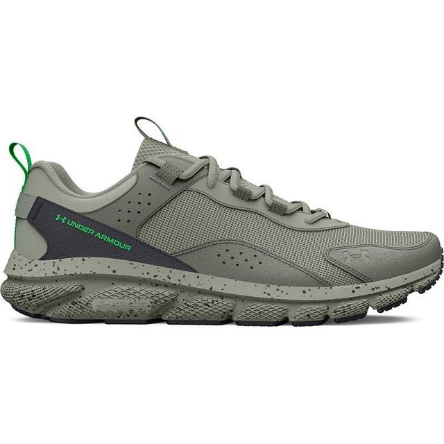 Under Armour Charged Verssert Speckle Mens Running Shoes Dark Green Product Image