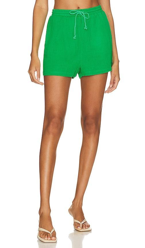 John & Jenn by Line Lulu Shorts in Green. Product Image