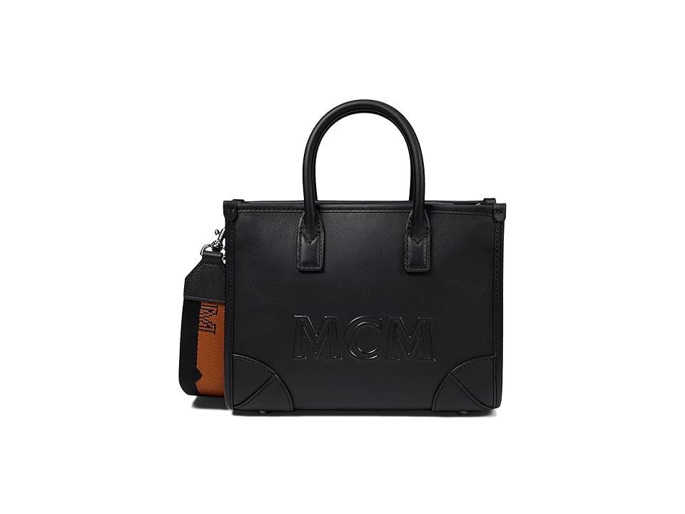 Womens Leather Logo Mini Tote Product Image