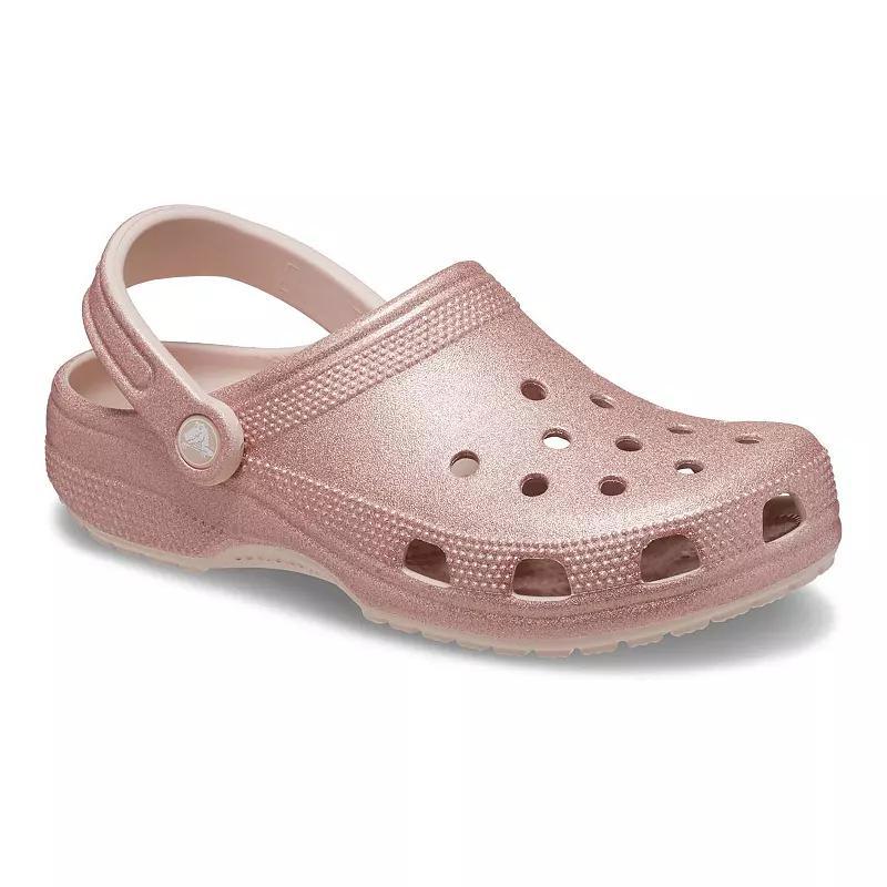 Crocs Classic Glitter Womens Clogs Product Image