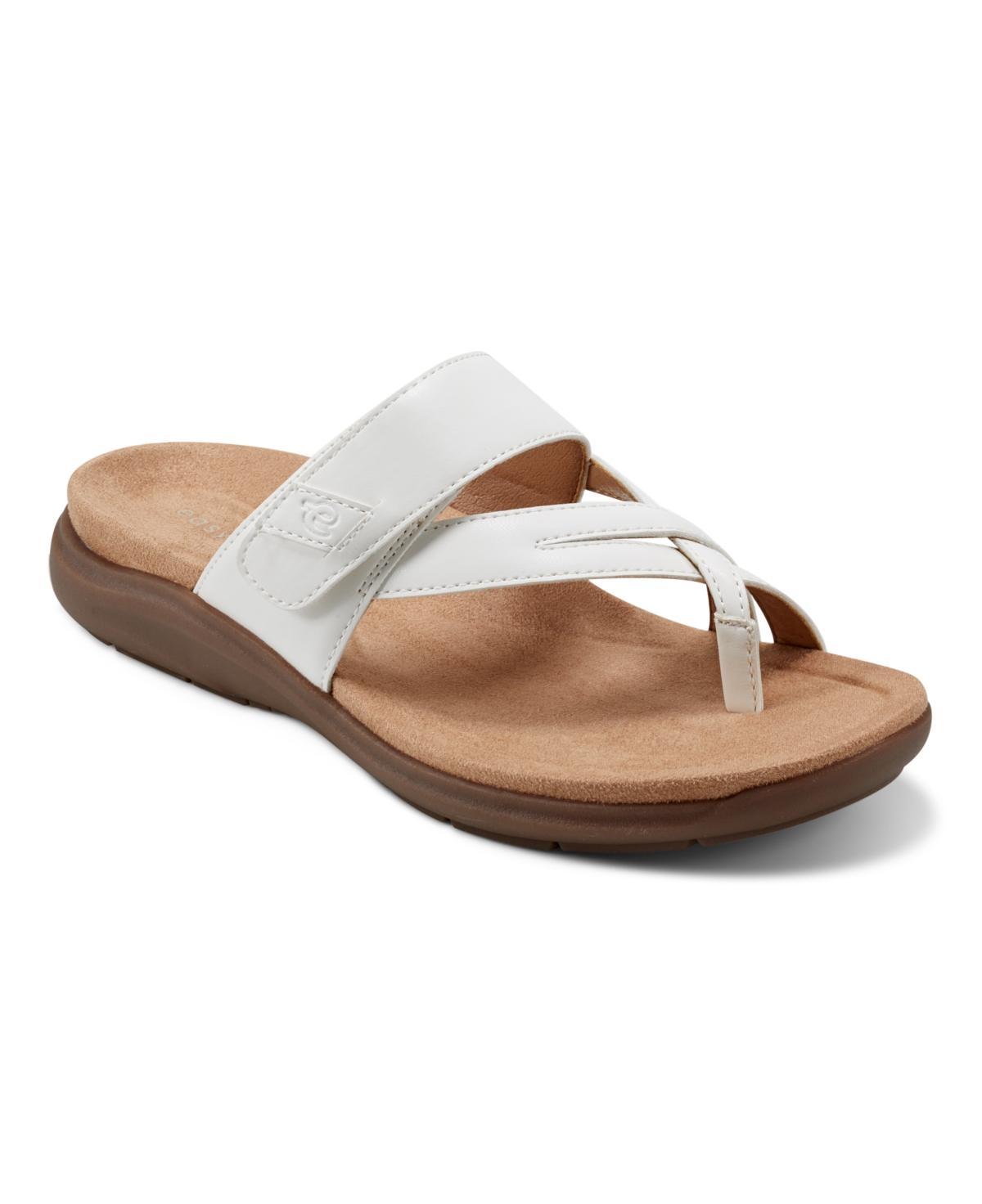 Easy Spirit Womens Wilamena Open Toe Casual Flat Sandals Product Image