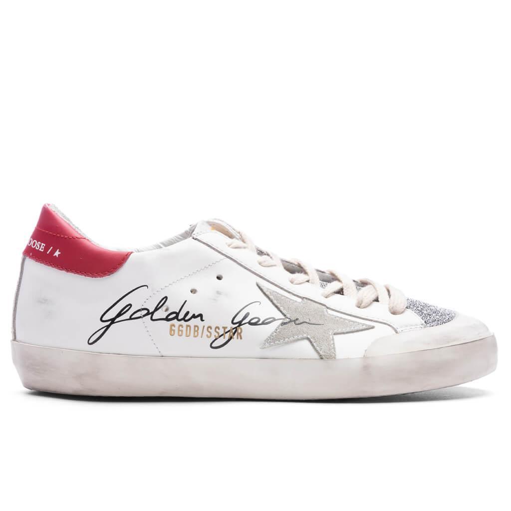 Women's Super-Star Penstar - White/Silver/Red Female Product Image