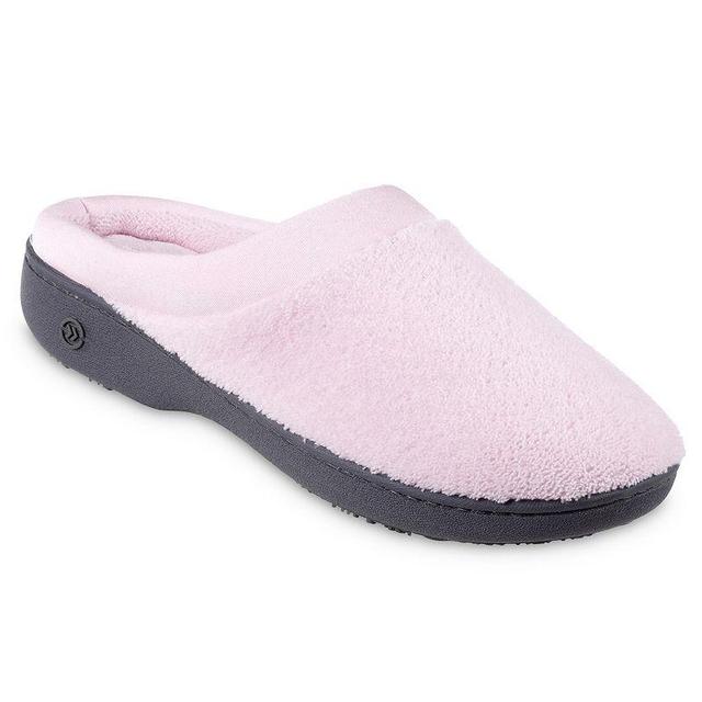 isotoner Microterry Hoodback Womens Clog Slippers Product Image