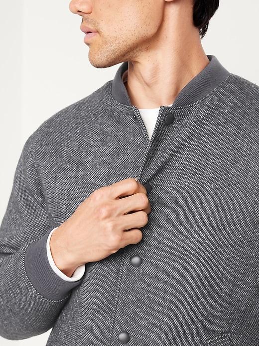 Tweed Bomber Jacket Product Image