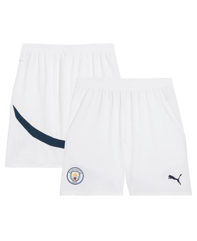 Puma Mens White Manchester City 2024/25 DryCELL Home Replica Shorts Product Image