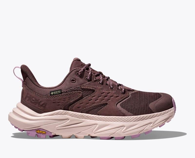 HOKA Womens Anacapa 2 Low GTX Shoes in Smoky Quartz/Cosmic Pearl, Size 11 Product Image