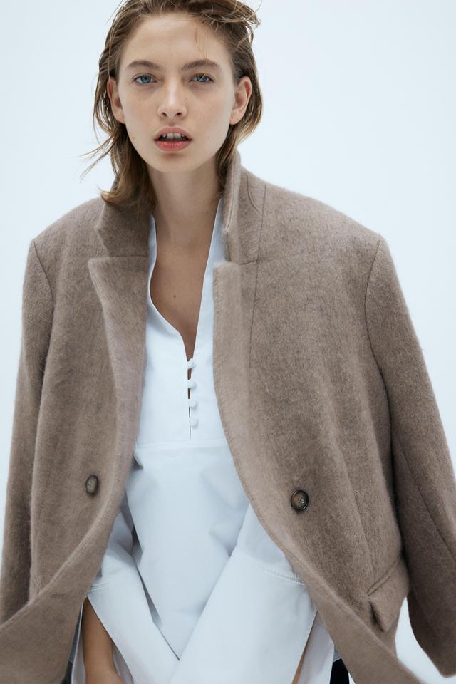 Wool-Blend Jacket Product Image