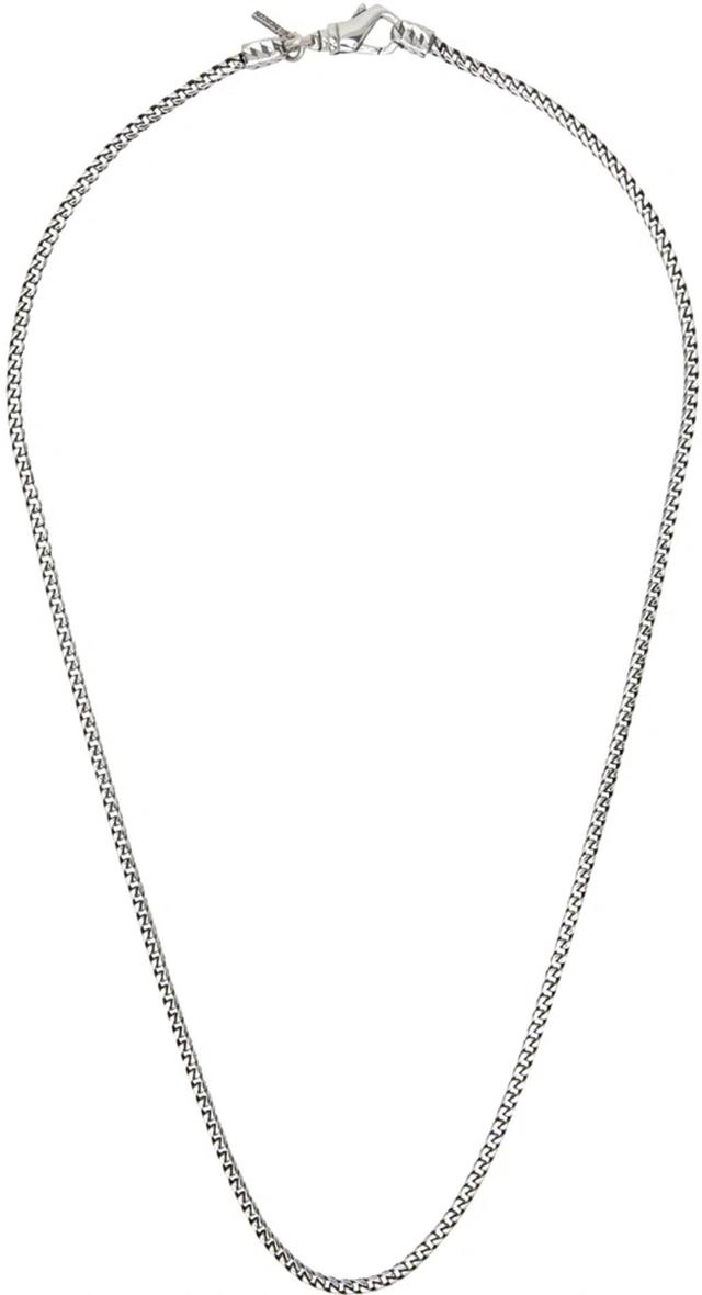 EMANUELE BICOCCHI Silver Box Chain Necklace Product Image