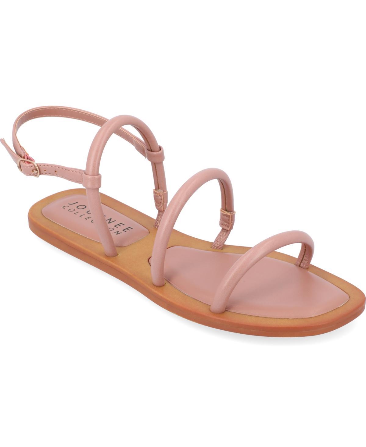 Journee Collection Womens Karrio Multi-Strap Sandals Product Image