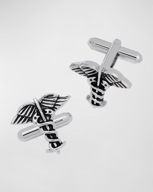 Mens Hippocratic Oath Brass Cufflinks Product Image