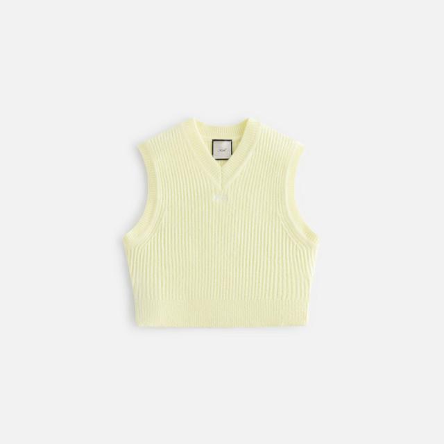 Kith Women Whitley Plush Rib Knit Vest - Tart Female Product Image