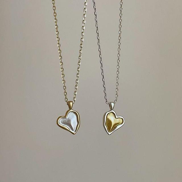 Heart Necklace / Stud Earring Product Image