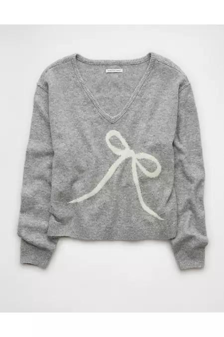 AE Whoa So Soft V-Neck Sweater Women's Product Image