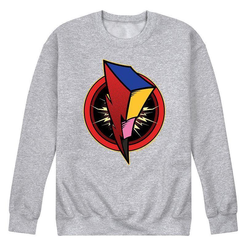 Mens Power Rangers Bolt Logo Sweatshirt Product Image