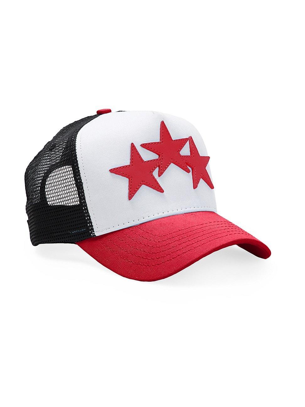 Mens Three Star Trucker Hat Product Image