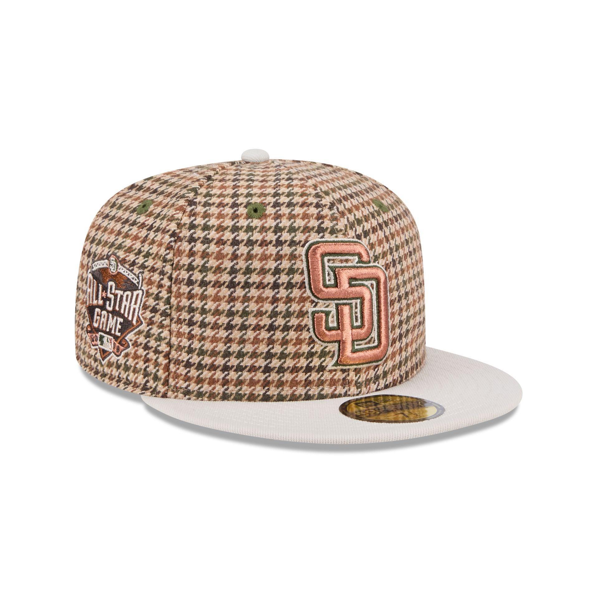 San Diego Padres Houndstooth 59FIFTY Fitted Hat Male Product Image