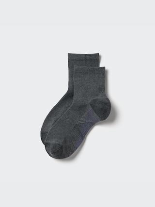 Mens Sports Half Socks Dark Gray US8-US11 UNIQLO US Product Image