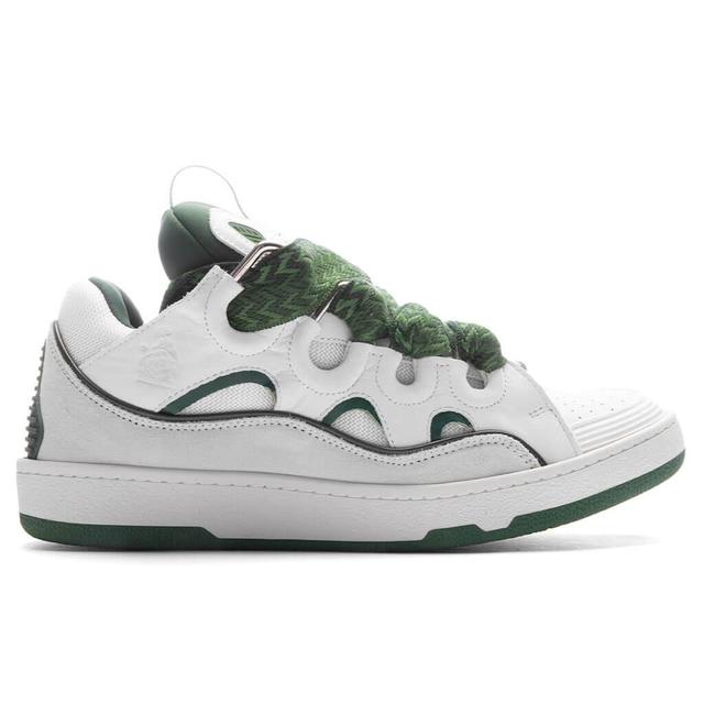 Curb Sneakers - White/Khaki Male Product Image