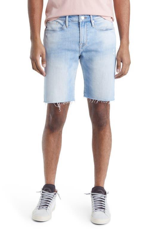 FRAME LHomme Cutoff Denim Shorts Product Image