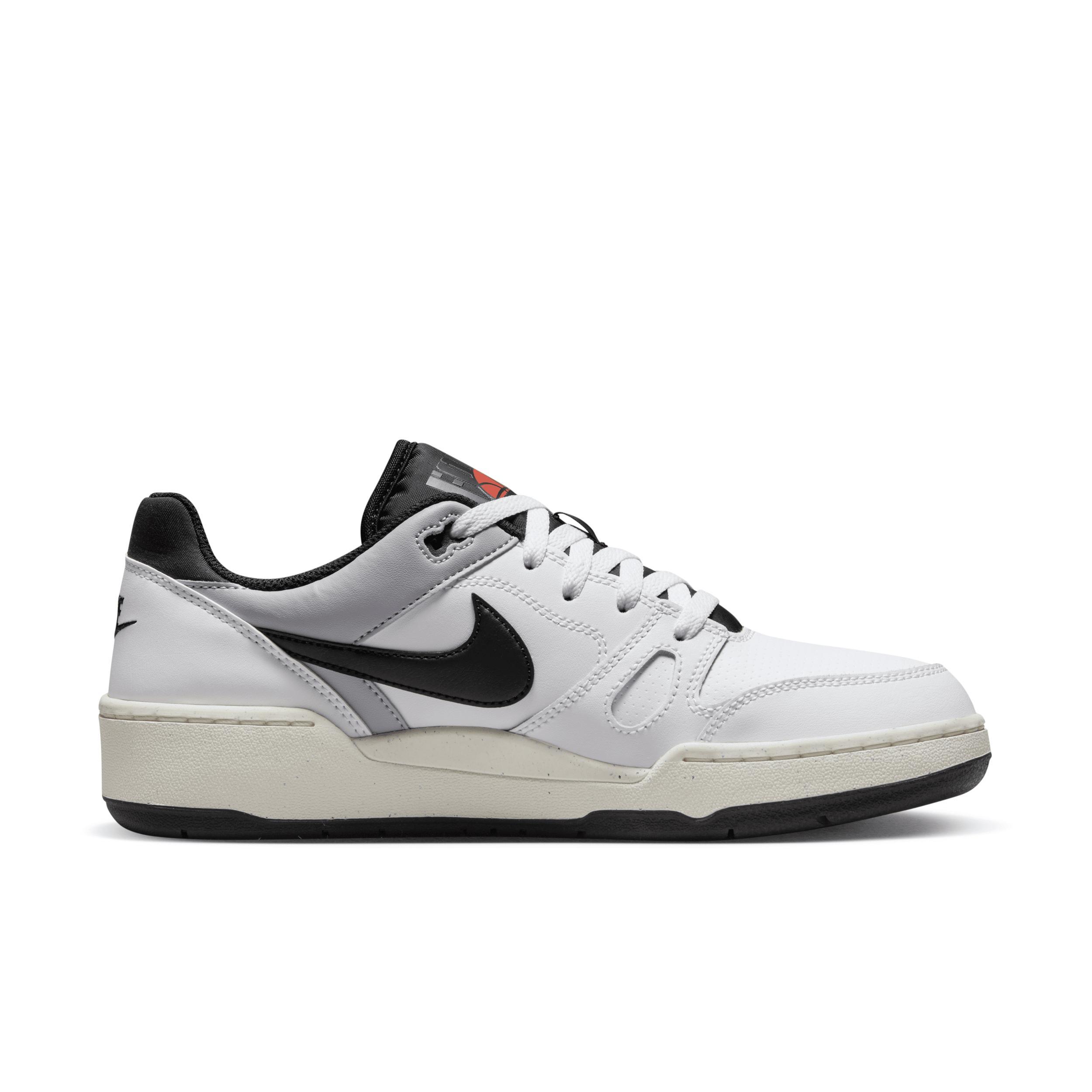 Nike Mens Full Force Low Casual Sneakers from Finish Line - White Product Image