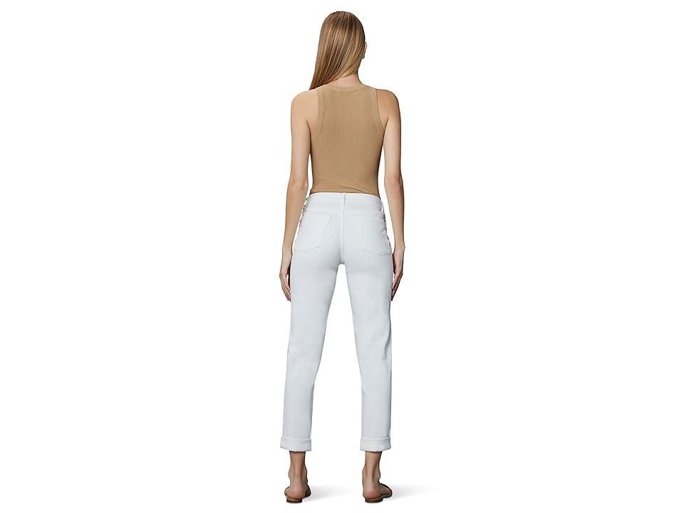 DL1961 Riley Boyfriend Straight White) Women's Jeans Product Image