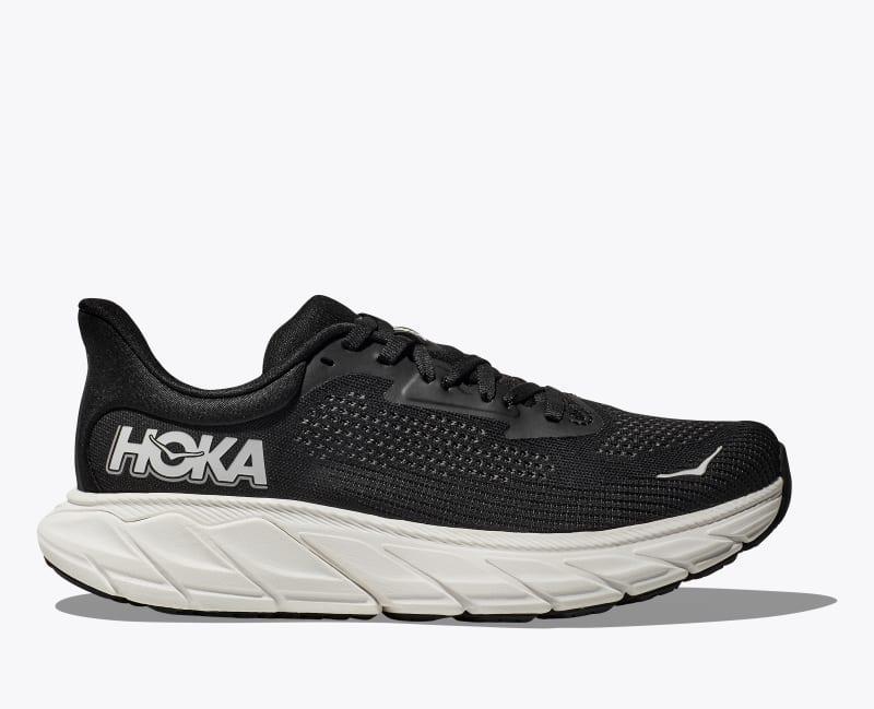 Hoka One HOKA Men's Arahi 7 Shoes in Black/White, Size 9.5 Product Image