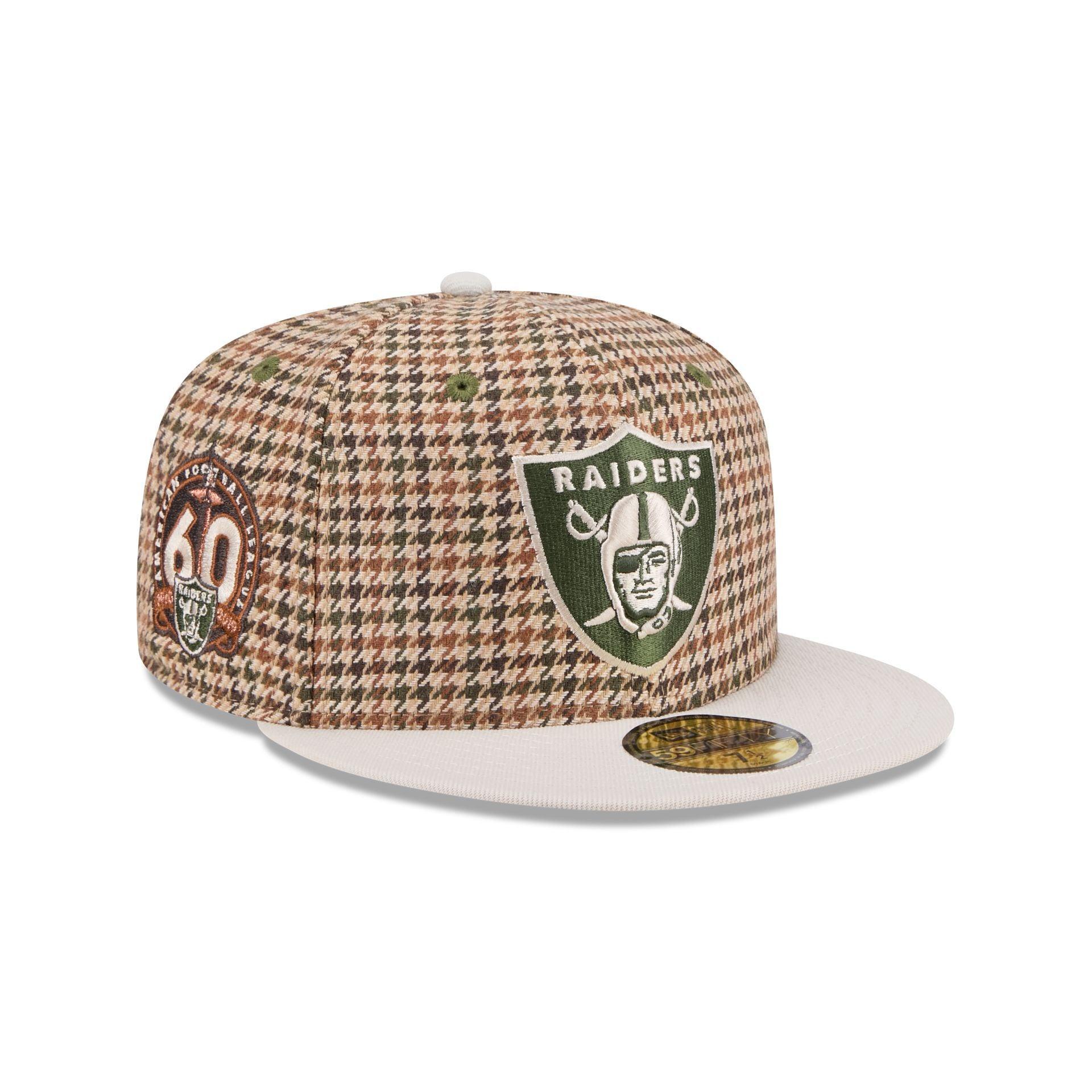 Las Vegas Raiders Houndstooth 59FIFTY Fitted Hat Male Product Image