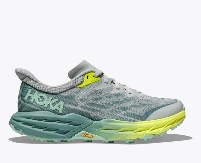 Hoka One HOKA Women's Speedgoat 5 Shoes in Mercury/Trellis, Size 8.5 W Product Image