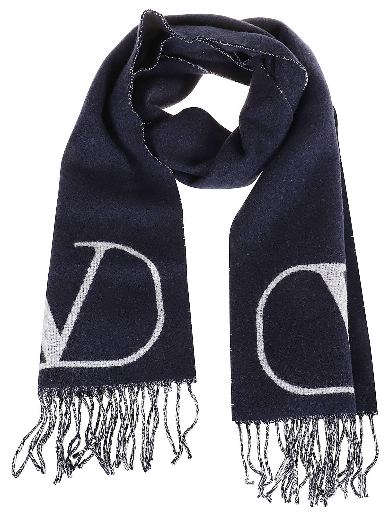 VALENTINO Scarf Vlogo Signature In White Product Image