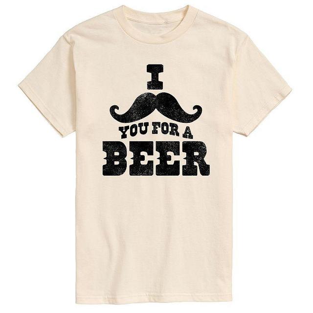 Mens I Mustache You for a Beer Tee Product Image