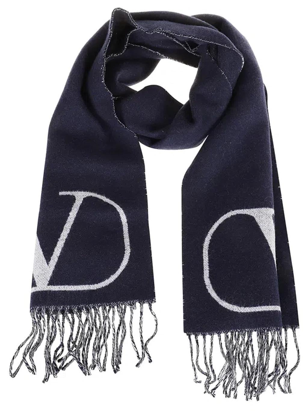 VALENTINO Scarf Vlogo Signature In White Product Image