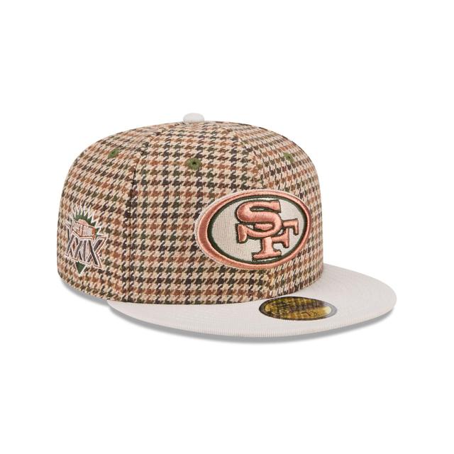 San Francisco 49ers Houndstooth 59FIFTY Fitted Hat Male Product Image