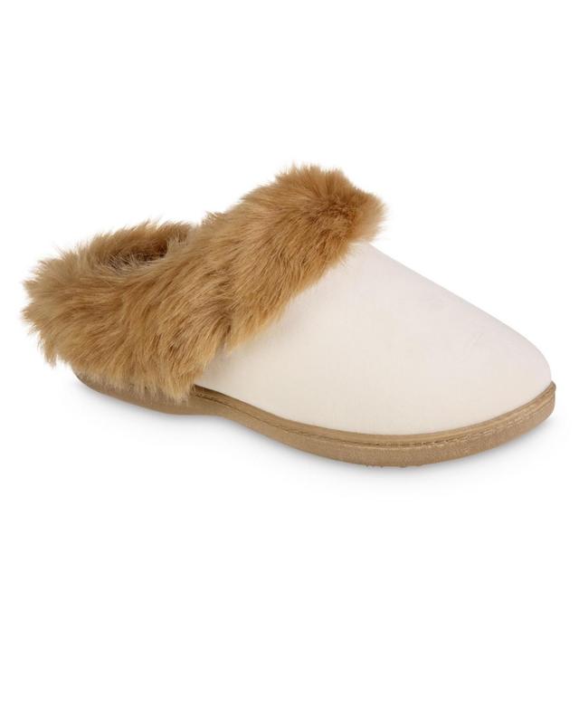 isotoner Memory Foam Velour Valerie Comfort Hoodback Womens Slippers Product Image