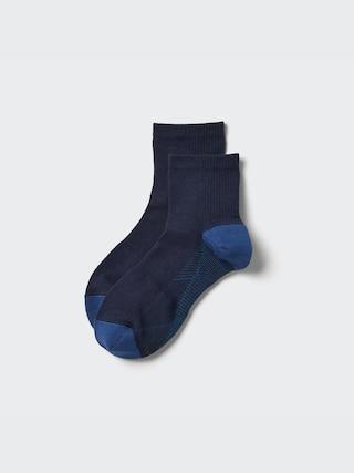 Mens Sports Half Socks Navy US8-US11 UNIQLO US Product Image