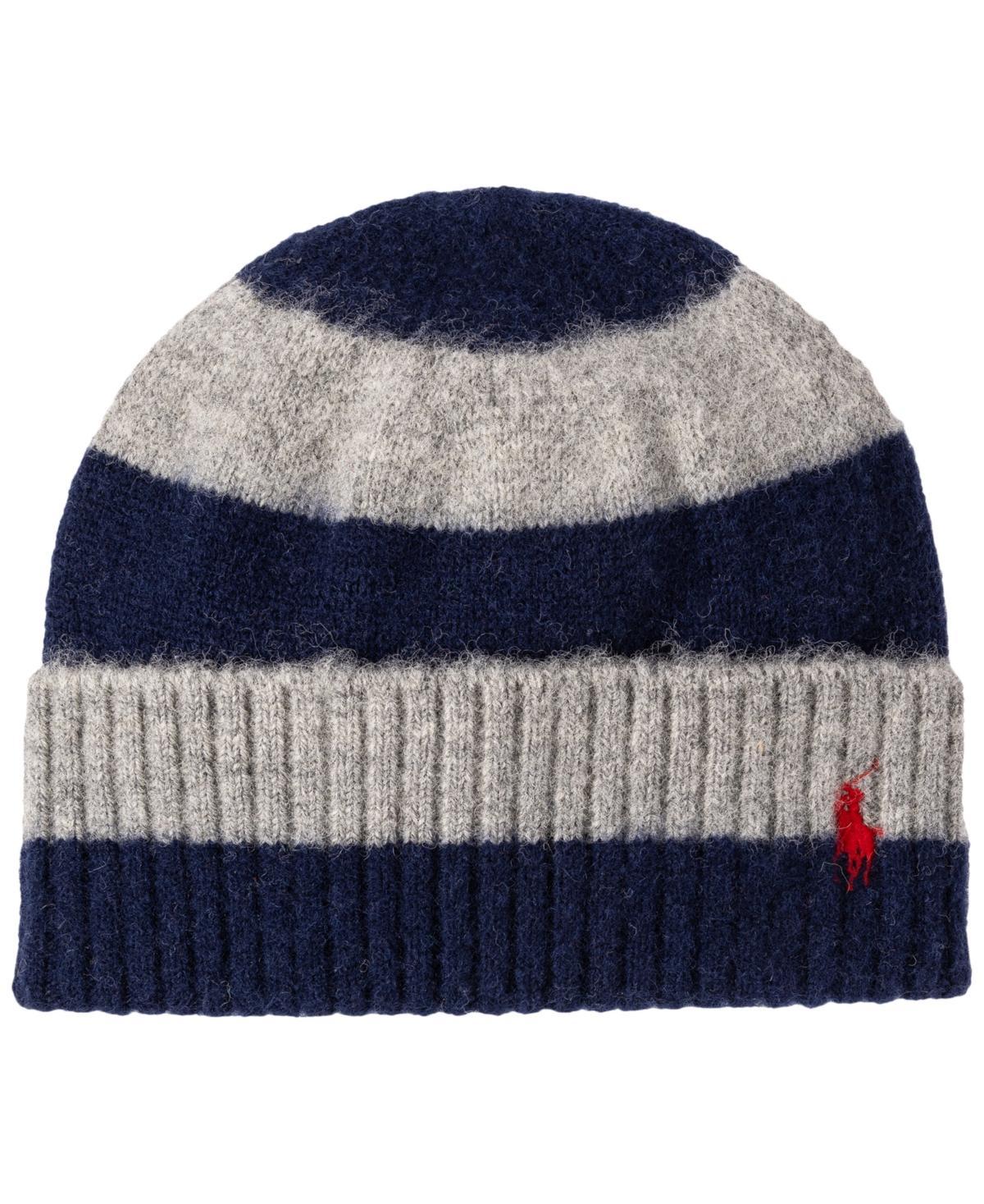 Polo Ralph Lauren Mens Brushed Stripe Beanie - Yellow Product Image