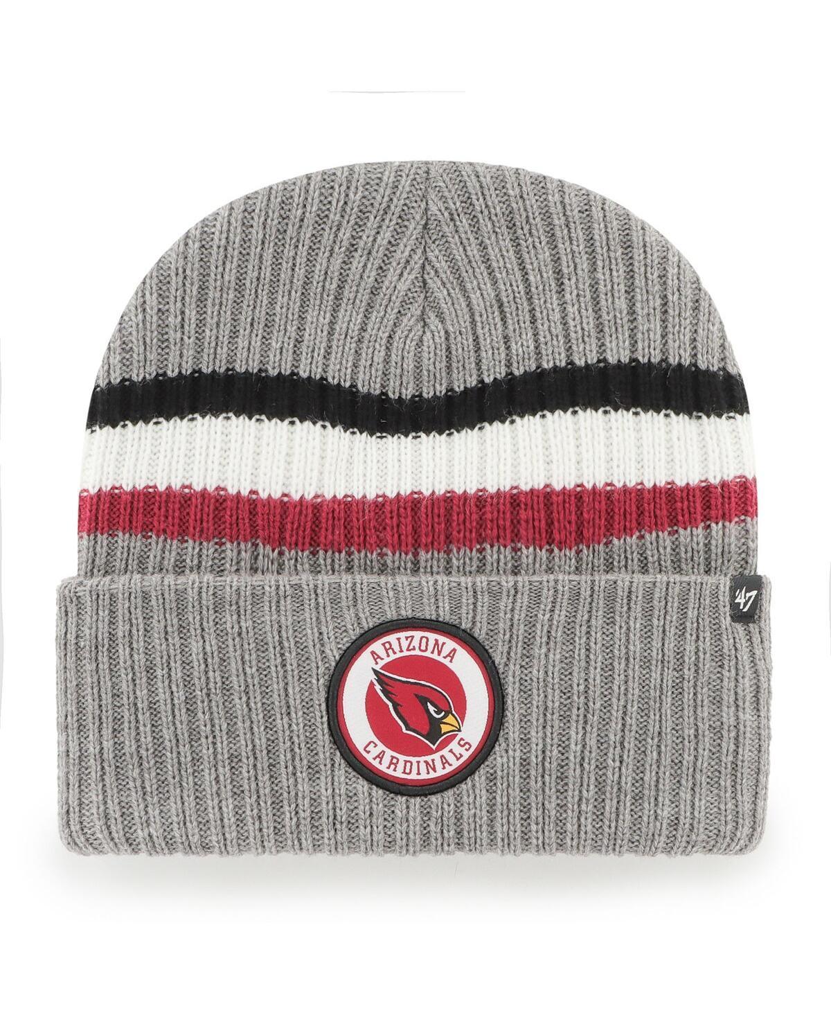 Mens 47 Brand Gray Arizona Cardinals Highline Cuffed Knit Hat Product Image