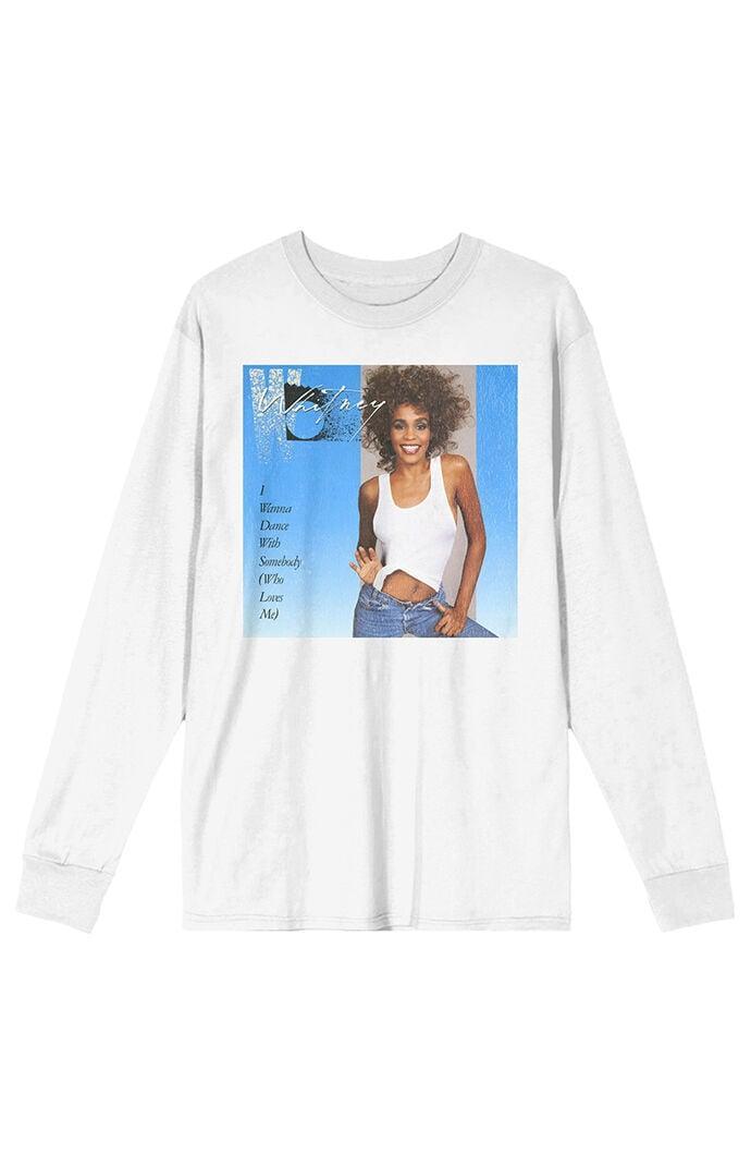 Men's I Wanna Dance With Somebody Long Sleeve T-Shirt Product Image