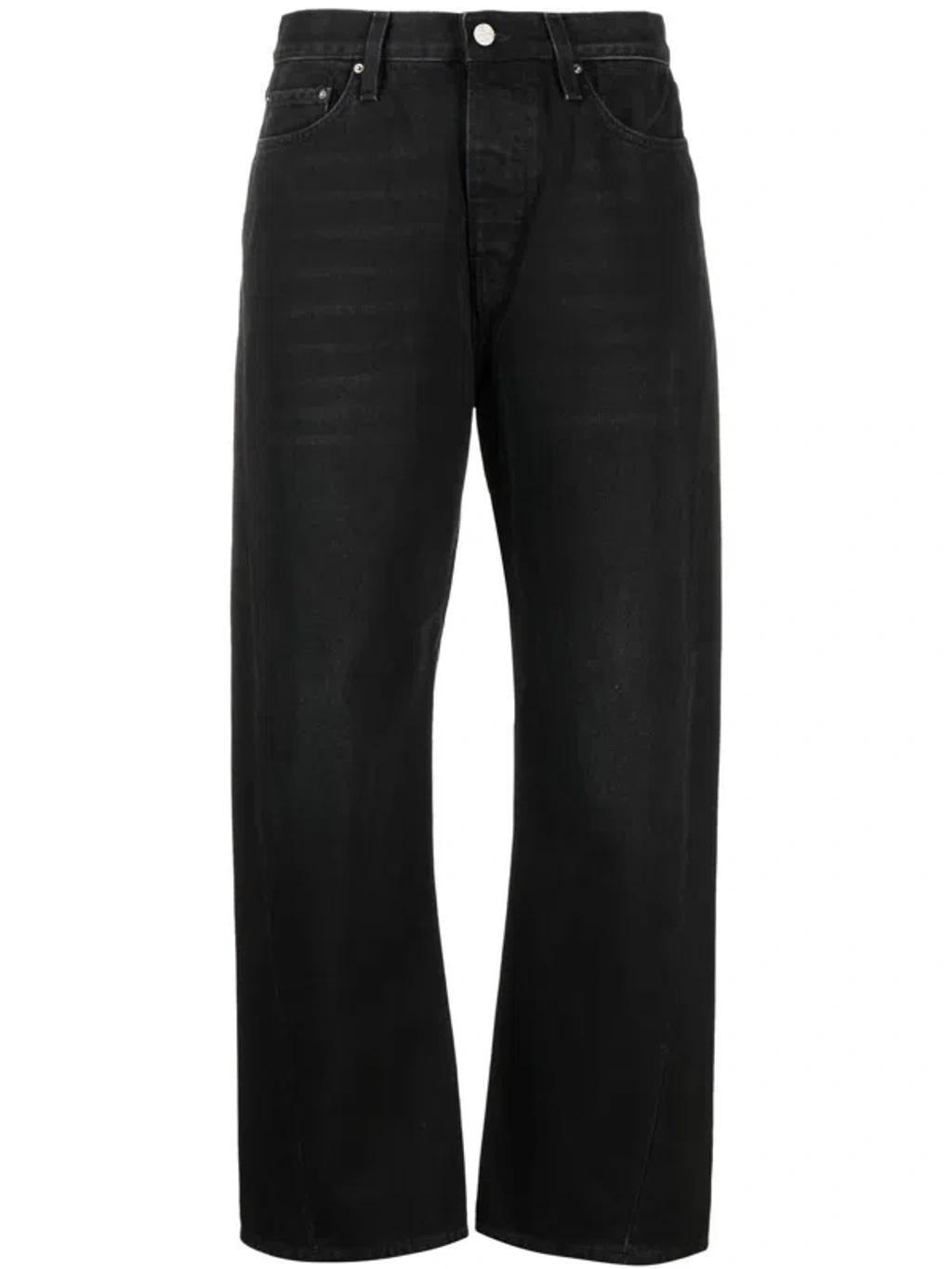 Straight-leg Jeans In Faded Black product image