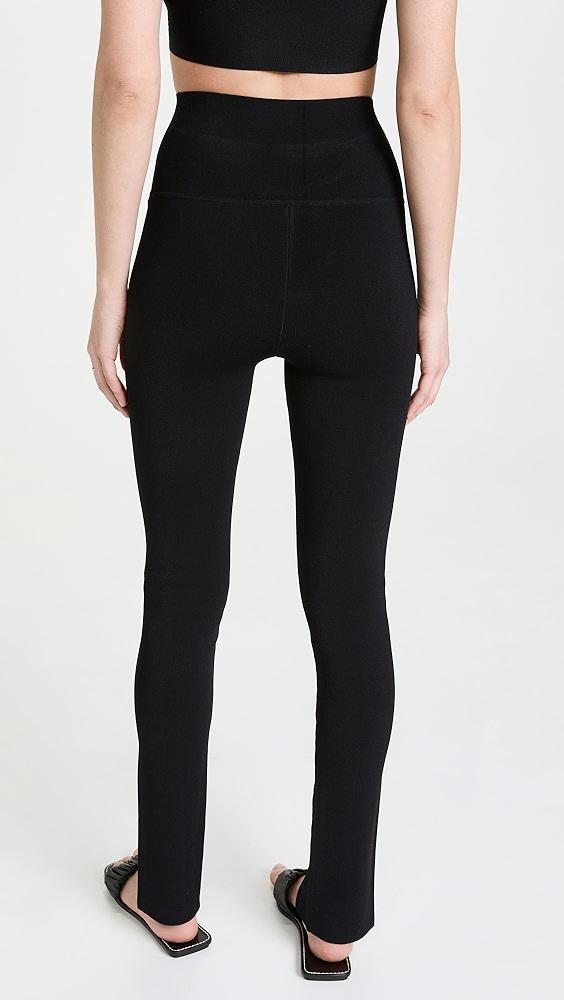 Victoria Beckham Split Front Leggings | Shopbop Product Image