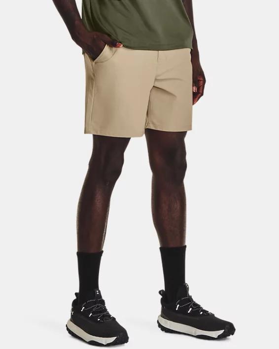 Under Armour Mens Under Armour Unstoppable 7-Pocket Shorts - Mens Marine Od Green/Marine Od Green Product Image