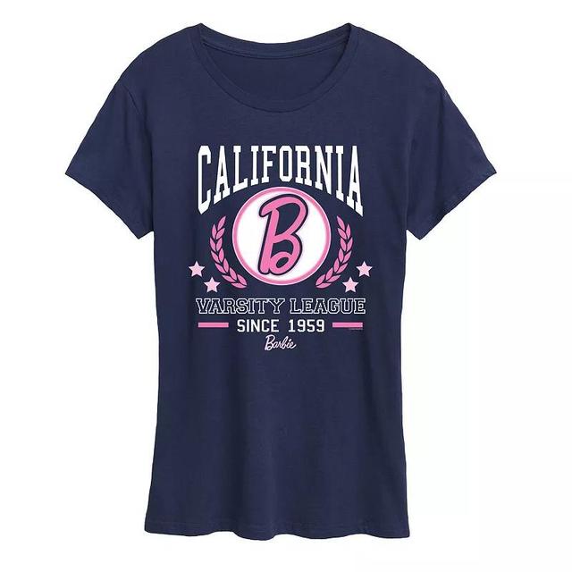 Womens Barbie Varsity League Graphic Tee Product Image