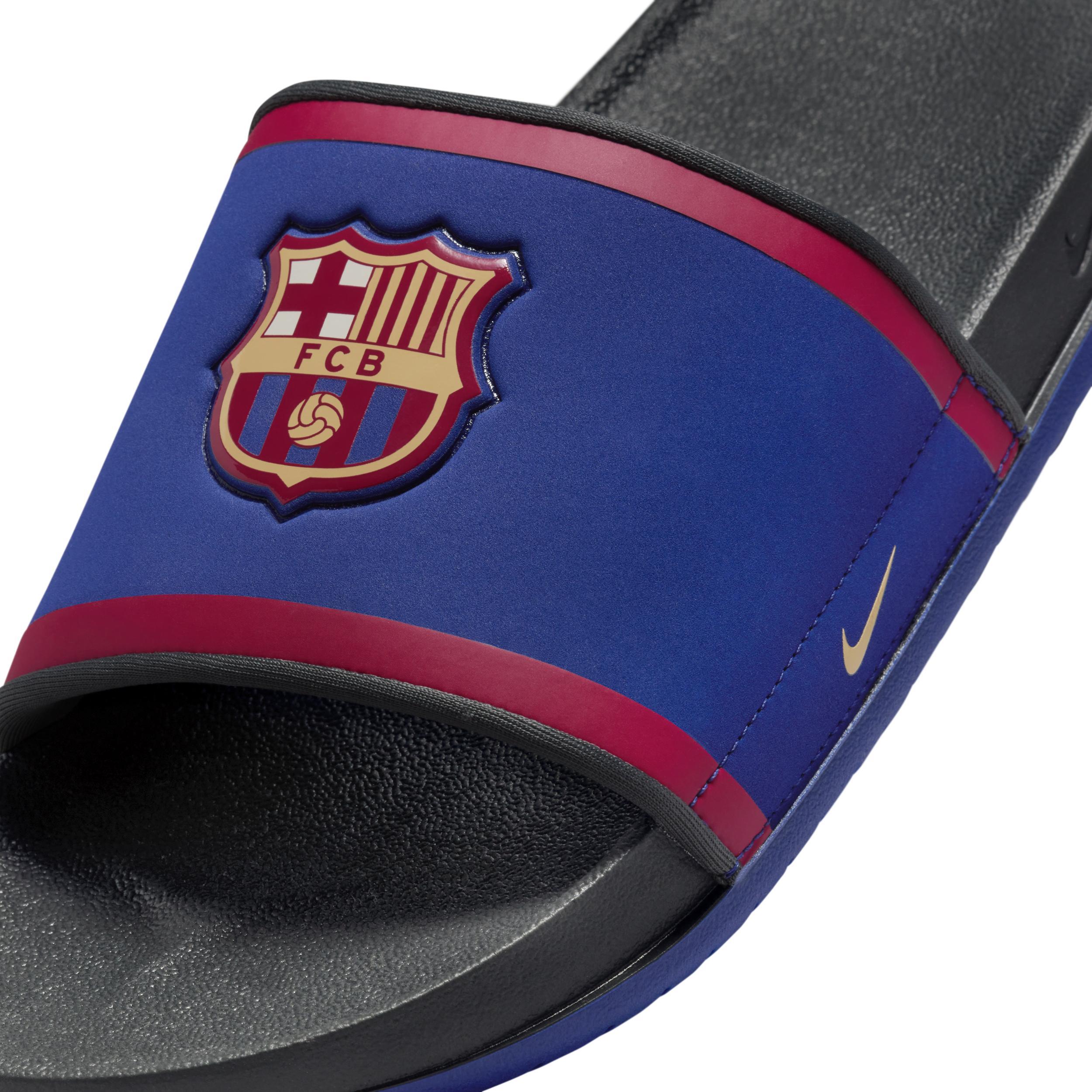 Nike Men's Offcourt (FC Barcelona) Soccer Slides Product Image