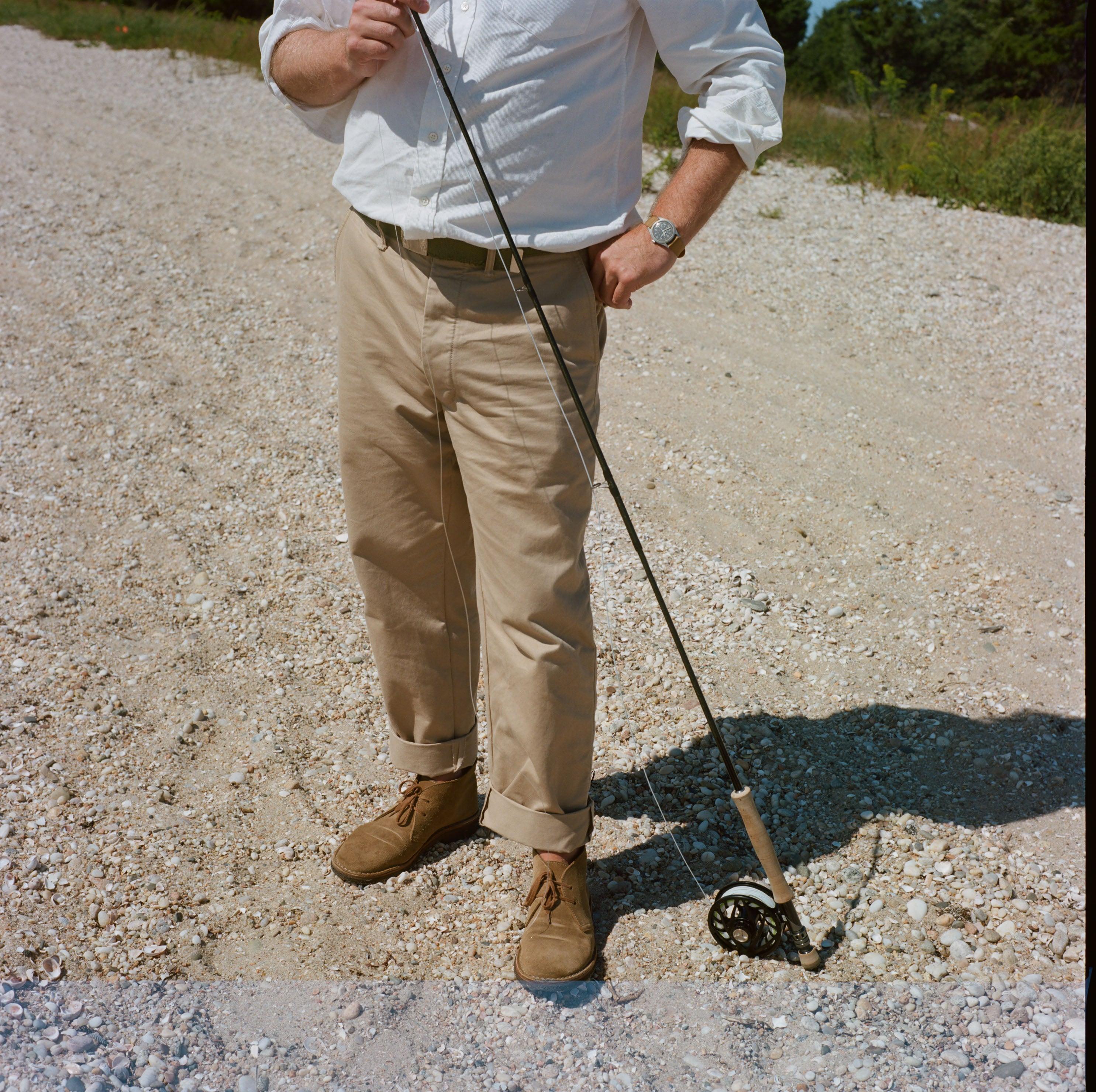 Quaker Chino in Khaki Twill Product Image