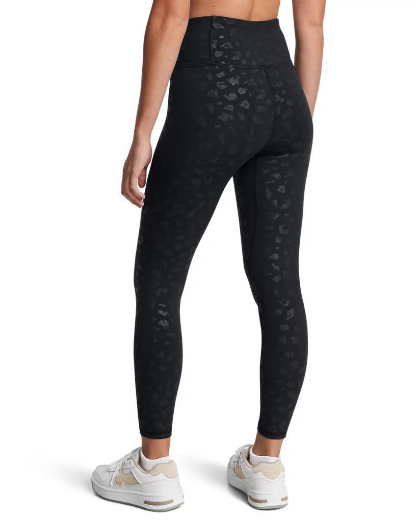 Women's UA Motion Gloss Printed Ankle Leggings Product Image