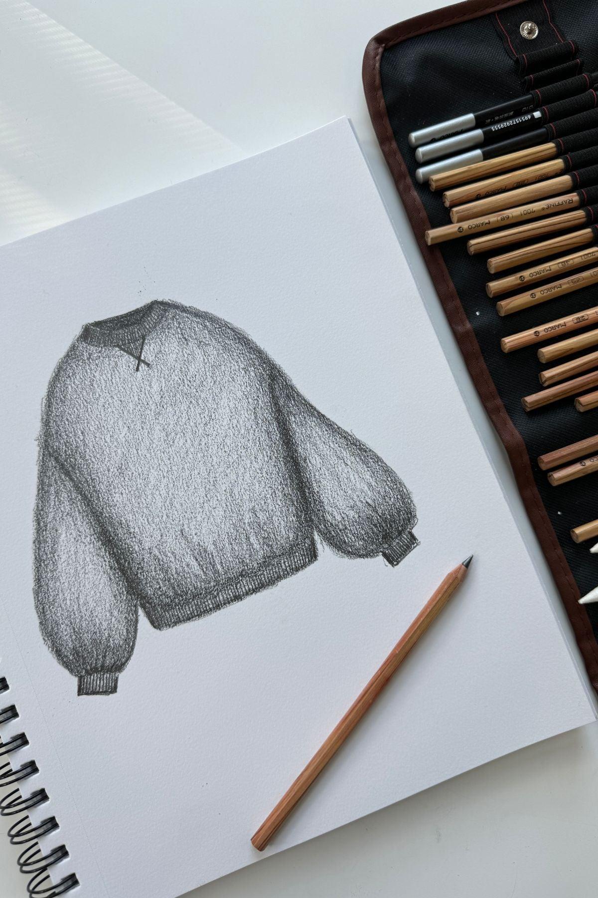 Cloud Crewneck Sweater - Heather Grey Product Image