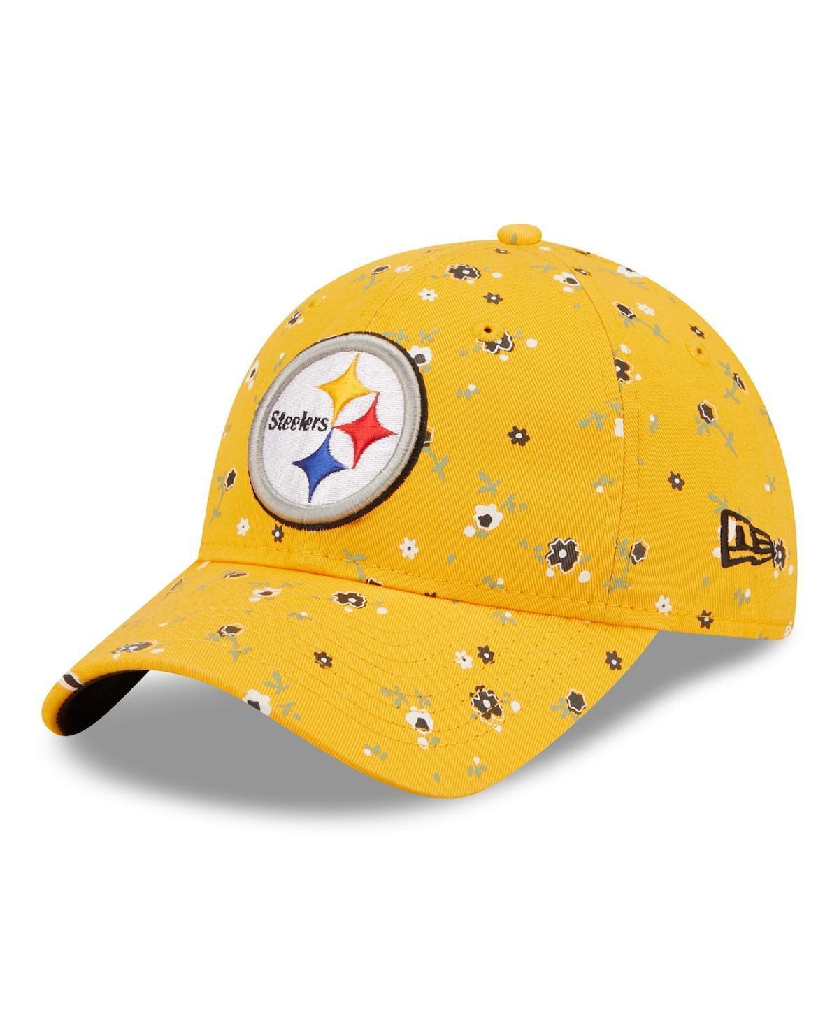 Womens New Era Pittsburgh Steelers Floral 9TWENTY Adjustable Hat Product Image