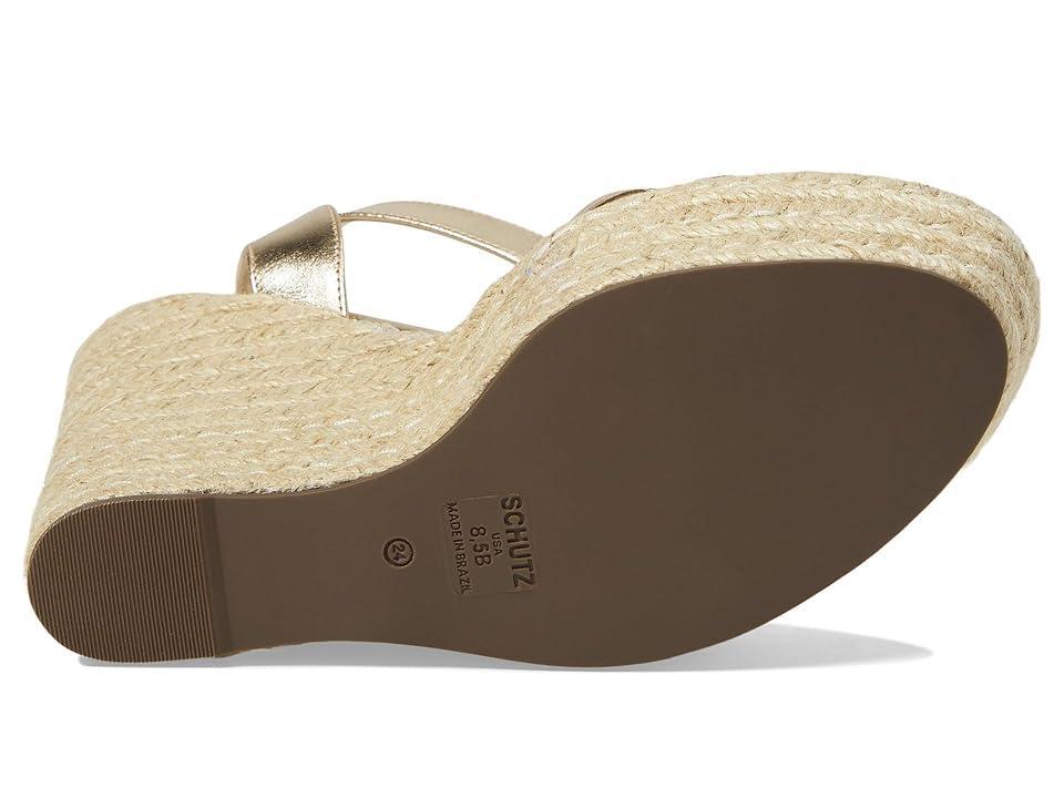 Schutz Alexandra Espadrille Platform Wedge Sandal Product Image