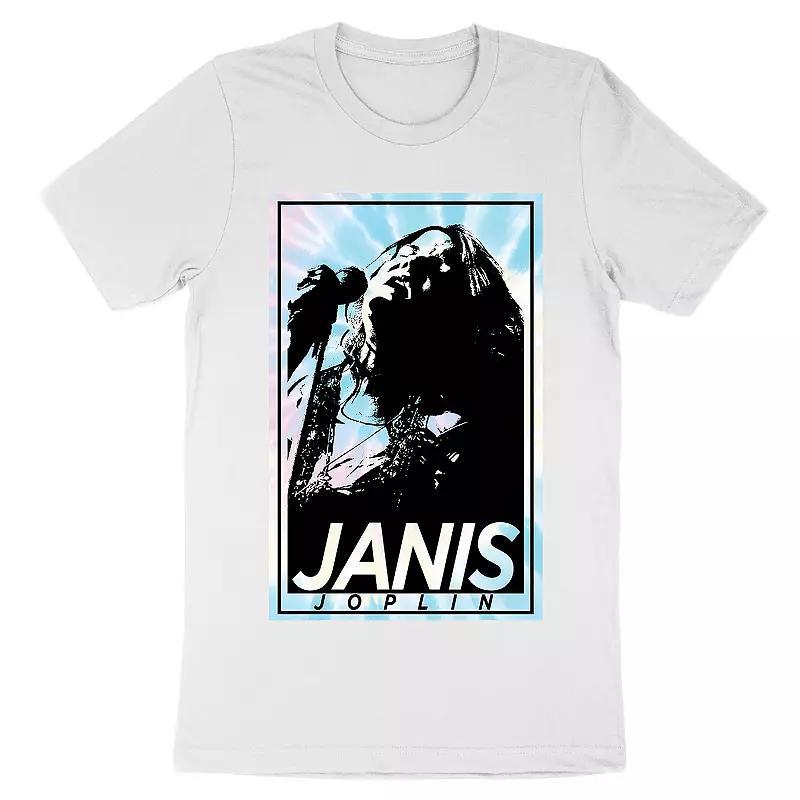 Mens Janis Joplin Tee White Product Image